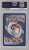 Dark Charizard from the 2000 Pokemon set graded by PSA and given an overall grade of 9.