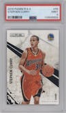 Stephen Curry from the 2010-11 Panini Rookies & Stars set graded by PSA and given an overall grade of 9.