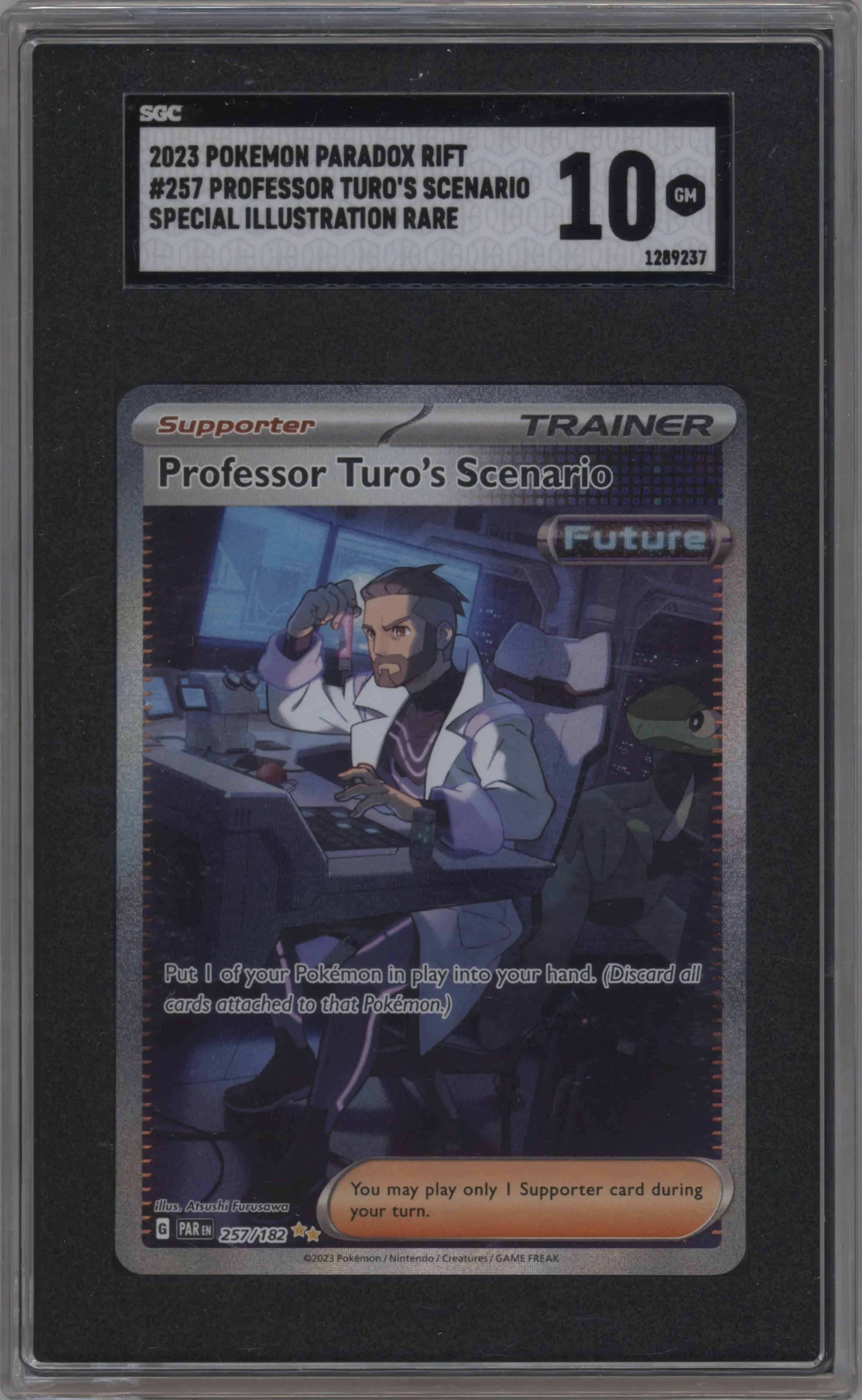 Professor Turo's Scenario