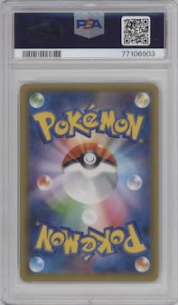 Arceus from the 2015 Pokemon XY JPN set graded by PSA and given an overall grade of 10.