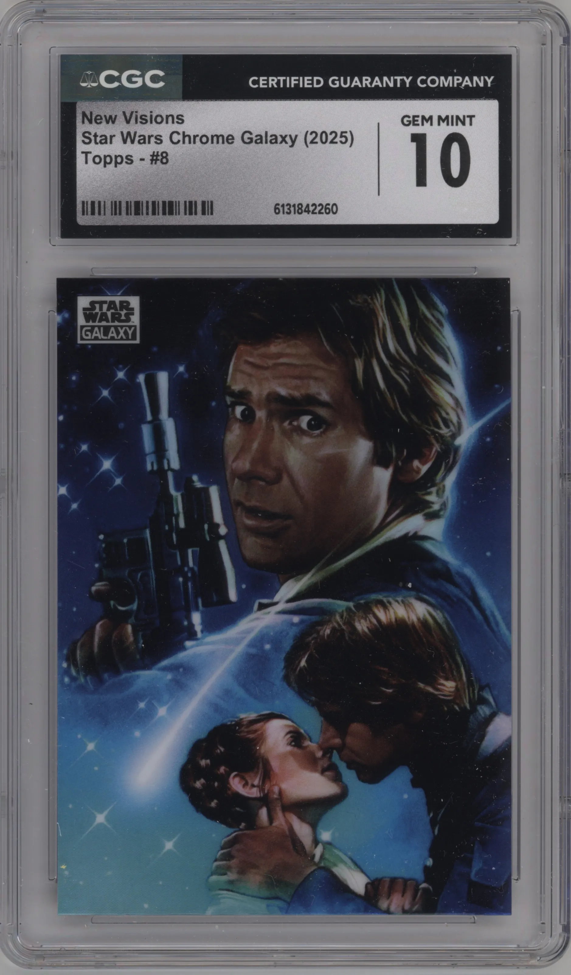 2025 Topps Chrome Star Wars Galaxy New Visions CGC 10