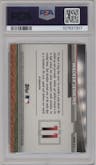 Walker Jenkins from the 2024 Bowman set featuring a Aqua Refractor parallel graded by PSA and given an overall grade of 10.