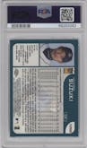 Ichiro Suzuki from the 2001 Topps Traded & Rookies set graded by PSA and given an overall grade of 10.