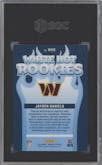 Jayden Daniels  from the 2024 Donruss set graded by SGC and given an overall grade of 9.5.