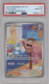 Lickitung from the 2024 Pokemon SV set graded by PSA and given an overall grade of 10.