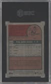 Paul Skenes from the 2024 Topps Heritage set graded by SGC and given an overall grade of 10.