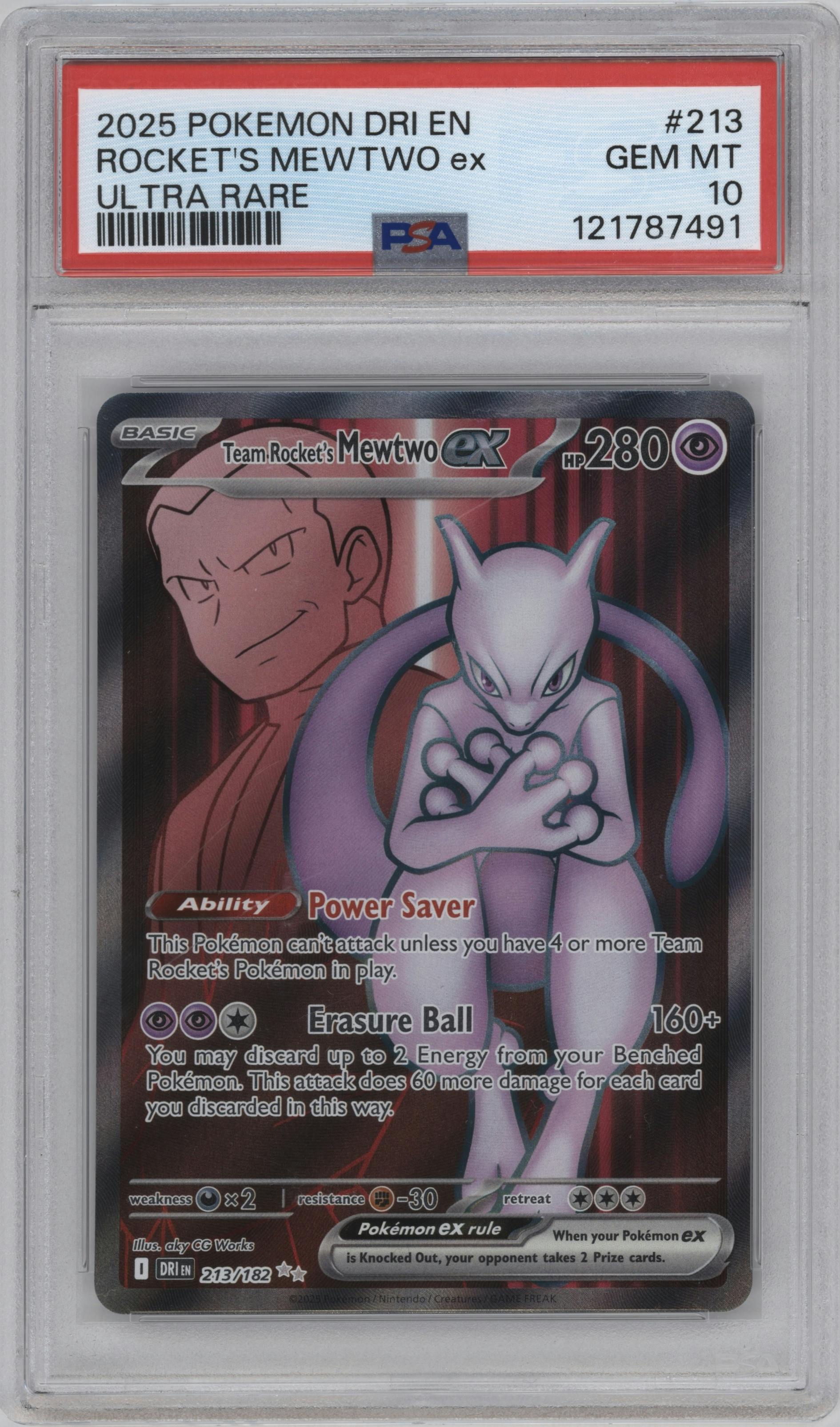 Team Rocket's Mewtwo ex