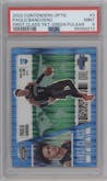 Paolo Banchero from the 2022-23 Panini Contenders Optic set featuring a Green Pulsar parallel graded by PSA and given an overall grade of 9.