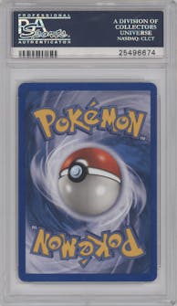 Bellossom from the 2003 Pokemon E-CARD set graded by PSA and given an overall grade of 9.