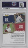 Babe Ruth/Shohei Ohtani from the 2018 Panini Diamond Kings set graded by PSA and given an overall grade of 9.