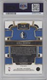 Luka Doncic from the 2023-24 Panini Select  set featuring a Light Blue Prizm parallel graded by PSA and given an overall grade of 10.