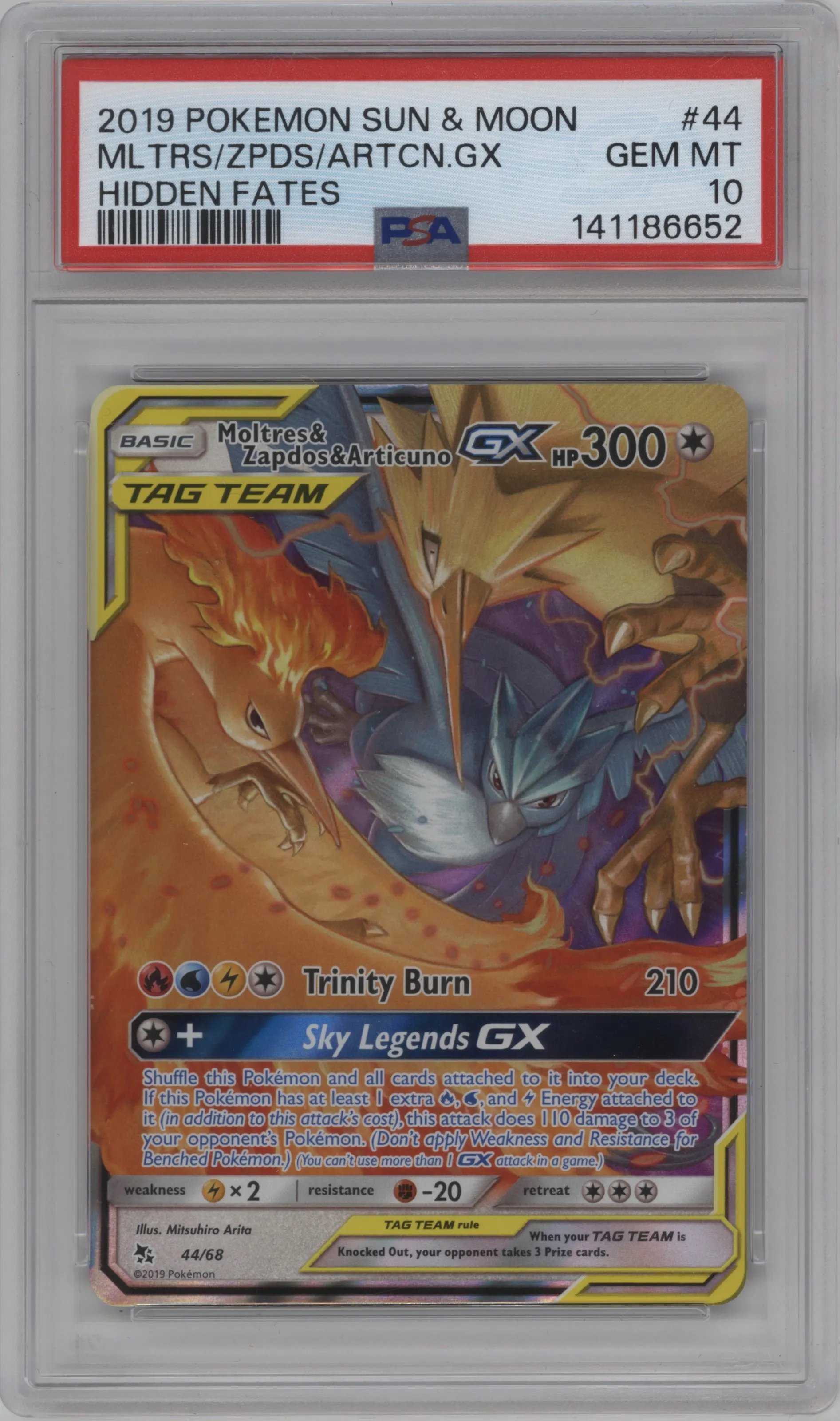 Moltres & Zapdos & Articuno GX