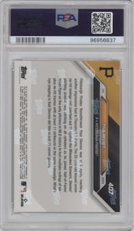 Paul Skenes from the 2024 Topps Now set graded by PSA and given an overall grade of 10.