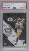 Jordan Love from the 2020 Panini Black set graded by PSA and given an overall grade of 9.