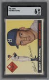 Bert Hamric from the 1955 Topps set graded by SGC and given an overall grade of 6.