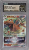 Charizard VSTAR from the 2022 Pokemon SWSH JPN set graded by CSG and given an overall grade of 10.