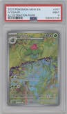 Ivysaur from the 2023 Pokemon SV set graded by PSA and given an overall grade of 9.