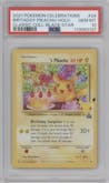 _____'s Pikachu from the 2021 Pokemon SWSH set graded by PSA and given an overall grade of 10.