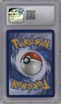 Lucario & Melmetal GX from the 2019 Pokemon S&M  set graded by CSG and given an overall grade of 10.