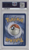Pikachu ex from the 2024 Pokemon SV set graded by PSA and given an overall grade of 8.
