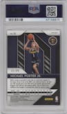 Michael Porter Jr. from the 2018-19 Panini Prizm set featuring a Choice Red parallel graded by PSA and given an overall grade of 10.