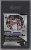 De’Aaron Fox from the 2024-25 Panini Prizm set featuring a Fast Break Bronze parallel graded by SGC and given an overall grade of 10.