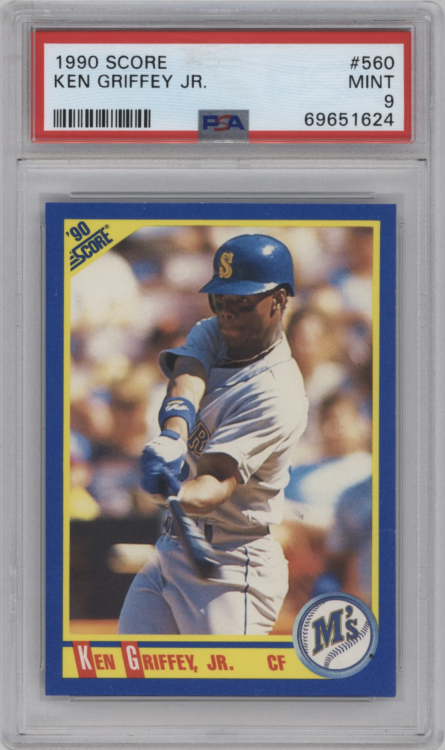 1990 Score Ken Griffey Jr. PSA 9