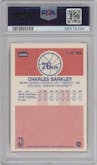 Charles Barkley from the 1986-87 Fleer set graded by PSA and given an overall grade of 5.