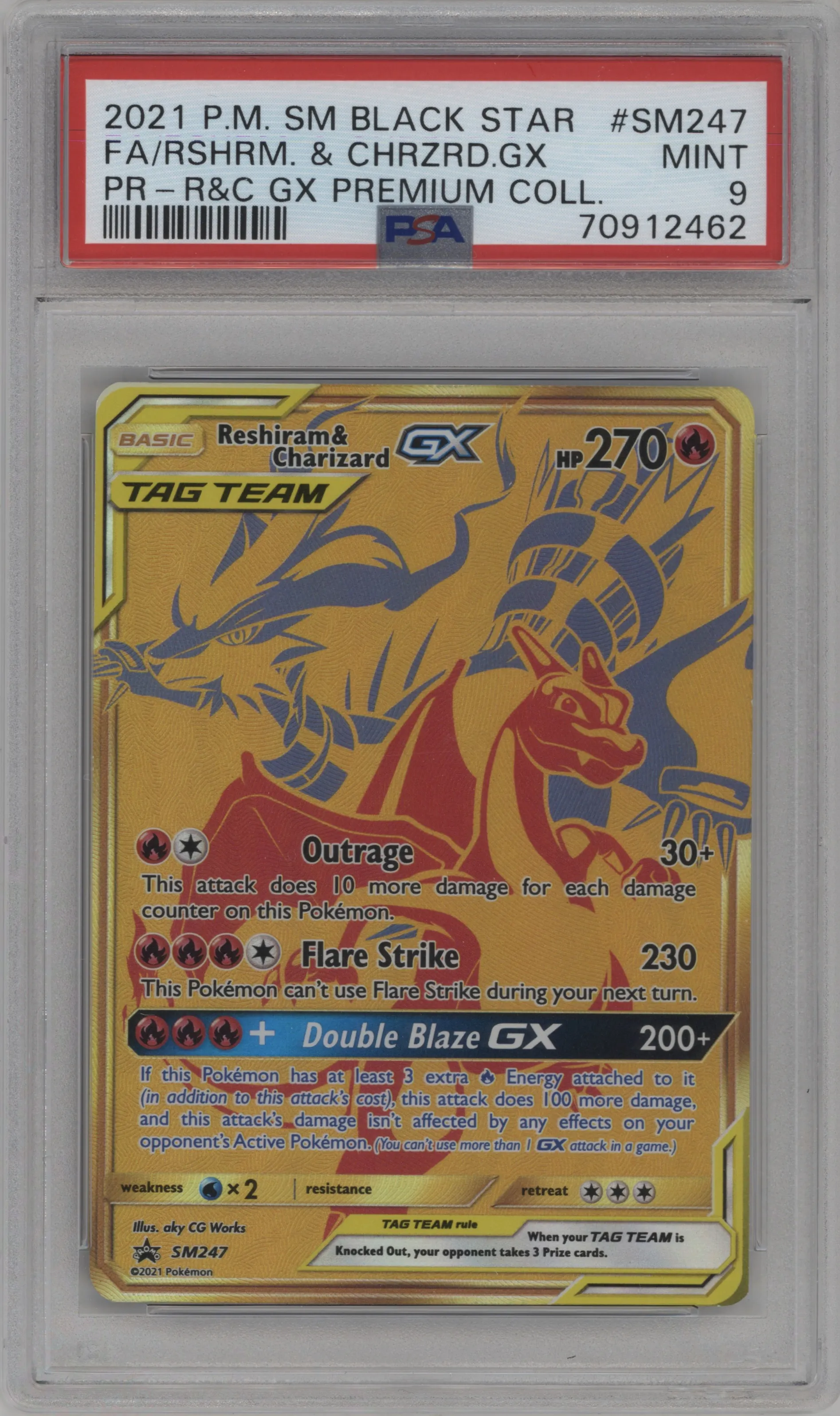 Reshiram/Charizard GX