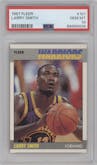 Larry Smith from the 1987-88 Fleer set graded by PSA and given an overall grade of 10.
