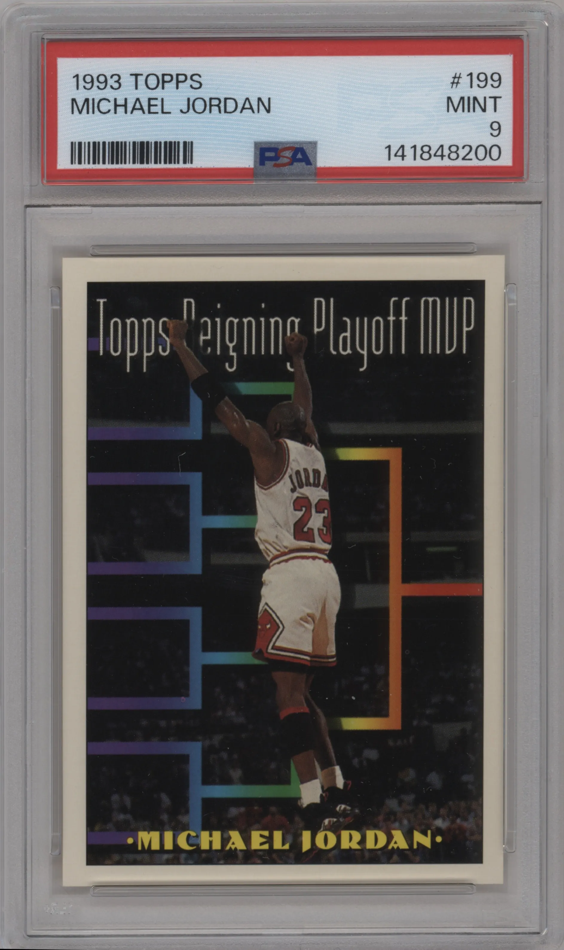 1993 Topps Michael Jordan #199 PSA 9