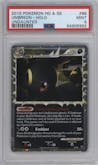 Umbreon from the 2010 Pokemon HG & SS set graded by PSA and given an overall grade of 9.