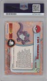 Nidoking from the 2000 Pokemon set graded by PSA and given an overall grade of 10.