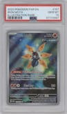 Iron Moth from the 2023 Pokemon SV set graded by PSA and given an overall grade of 10.