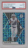 Jason Witten from the 2020 Panini Mosaic set featuring a Choice Peacock parallel graded by PSA and given an overall grade of 10.