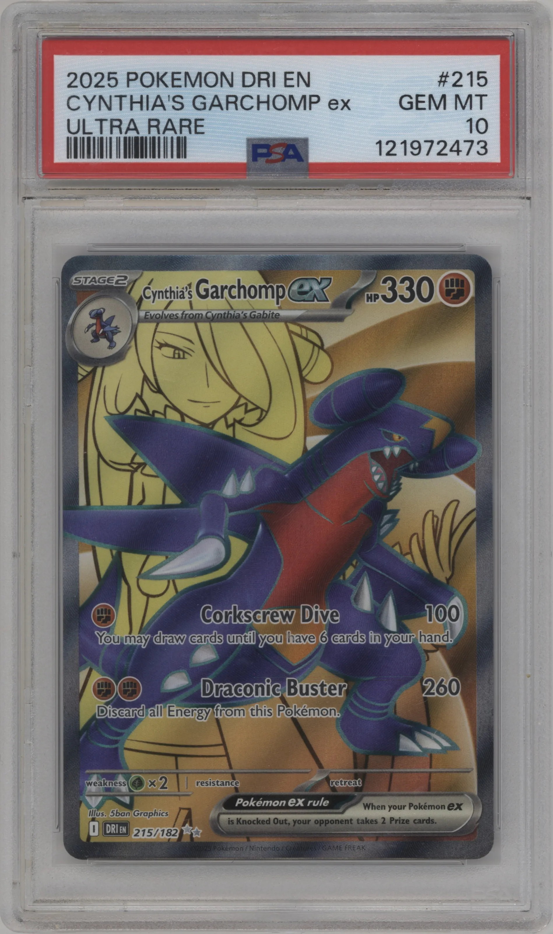 Cynthia's Garchomp ex