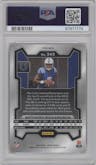 Anthony Richardson from the 2023 Panini Prizm set featuring a Lazer parallel graded by PSA and given an overall grade of 10.