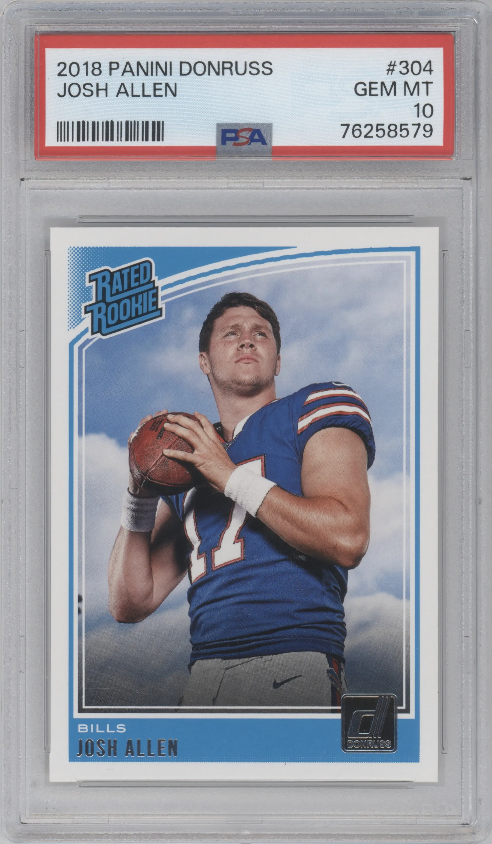 Josh Allen 2018 Optc #154 Base Prce Gude - Sports Card nvestor