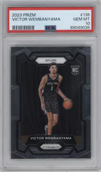 Victor Wembanyama — 2023-24 Panini Prizm #136