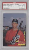 Todd Helton from the 1996 Best AA All-Stars set graded by PSA and given an overall grade of 10.