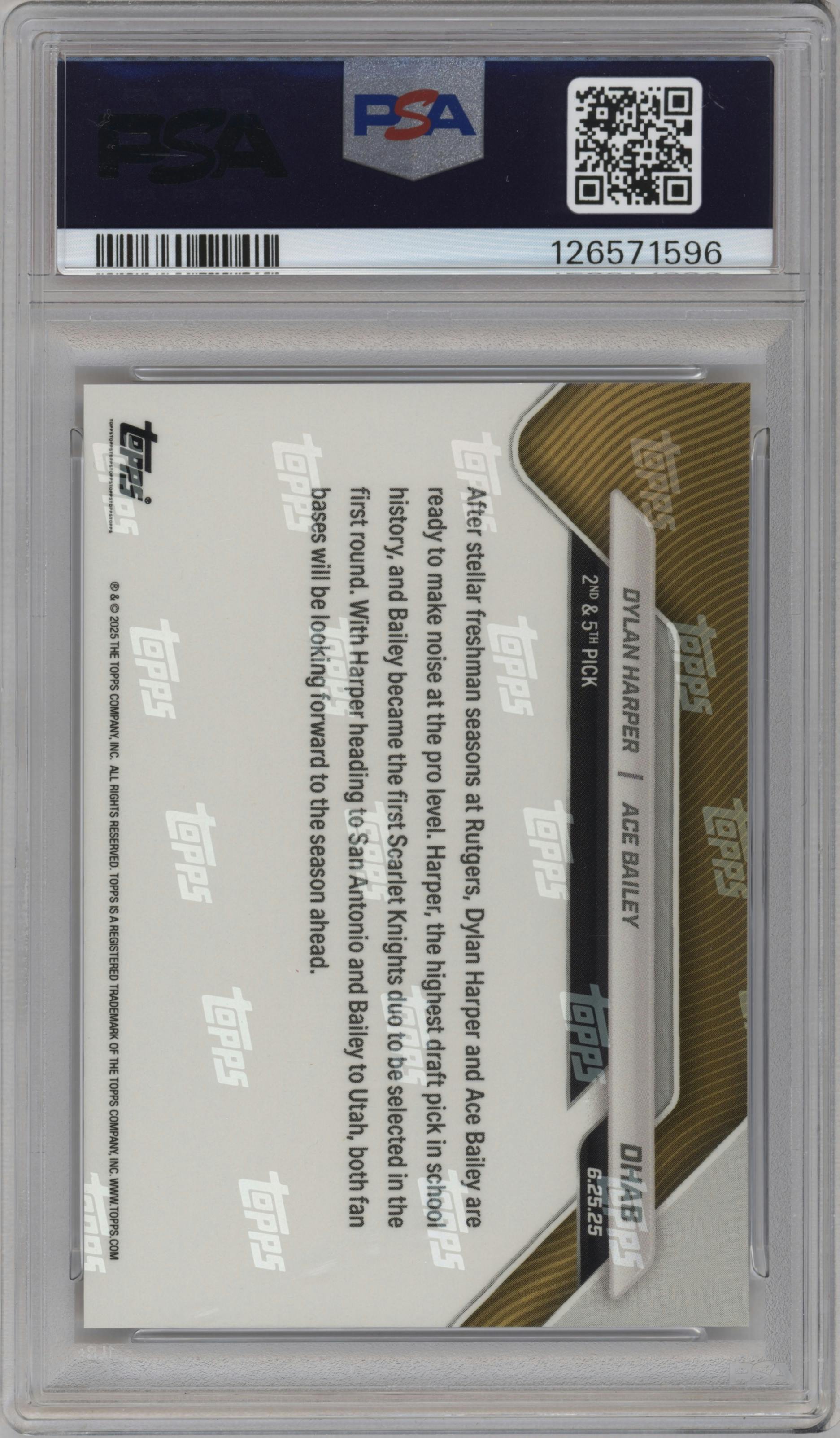 Dylan Harper/Ace Bailey