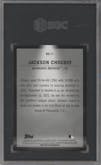 Jackson Chourio from the 2023 Bowman  set graded by SGC and given an overall grade of 9.