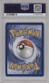 Palafin from the 2024 Pokemon SV set graded by PSA and given an overall grade of 9.