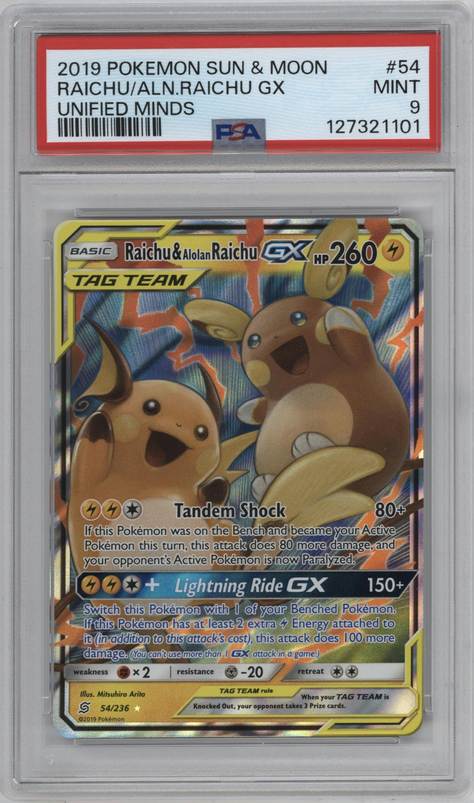 Raichu/Alolan Raichu GX