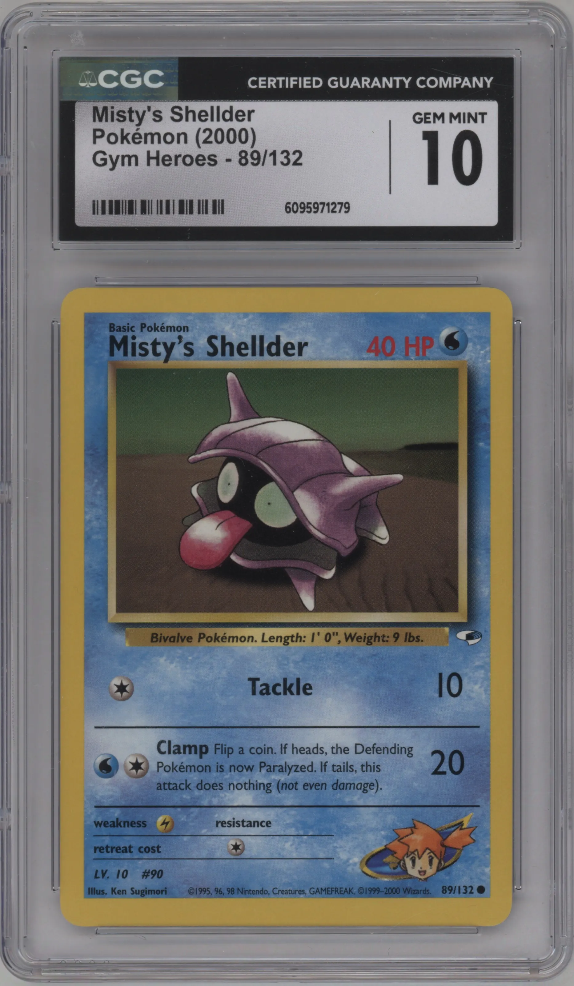 Misty's Shellder