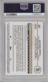 Jackson Merrill from the 2024 Topps Chrome Logofractor set featuring a Aqua Refractor parallel graded by PSA and given an overall grade of 9.