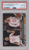 JuJu Watkins/Kiki Iriafen from the 2024-25 Bowman U Now set graded by PSA and given an overall grade of 10.