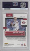 Brock Purdy from the 2022 Panini Donruss Optic set featuring a Silver Circles parallel graded by PSA and given an overall grade of 9.