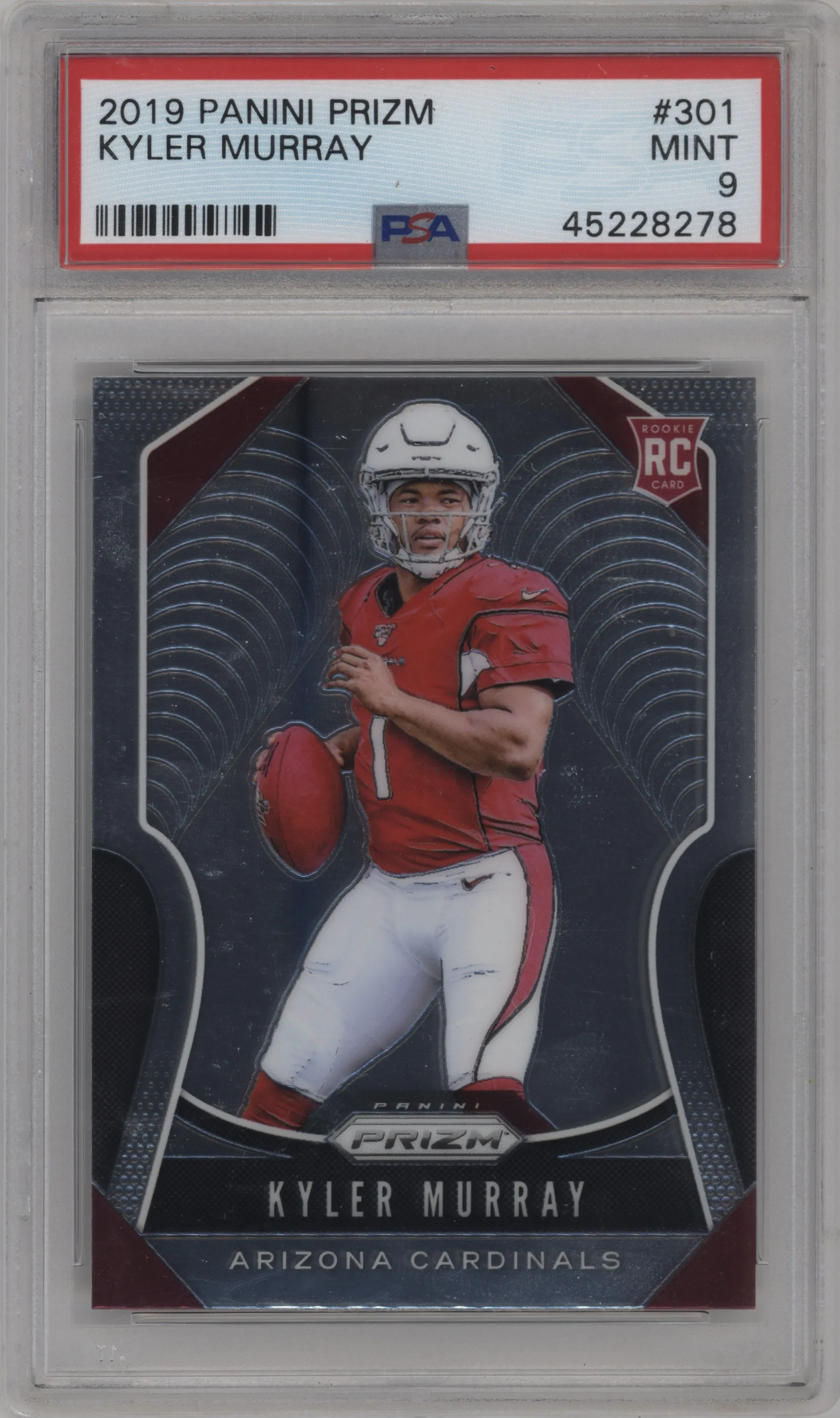 2019 Panini Prizm Kyler Murray PSA 9