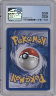 Ampharos from the 2003 Pokemon E-CARD set graded by CSG and given an overall grade of 9.